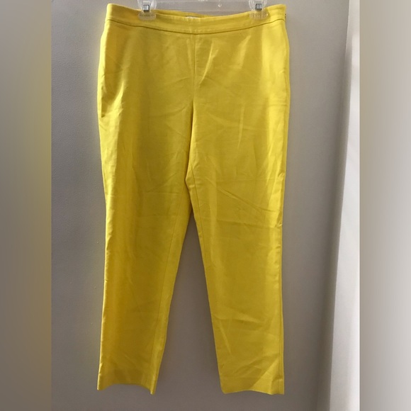 Chaus New York Yellow Pants SZ 8 - Picture 1 of 10